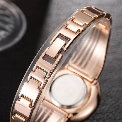 Montre femme en or rose