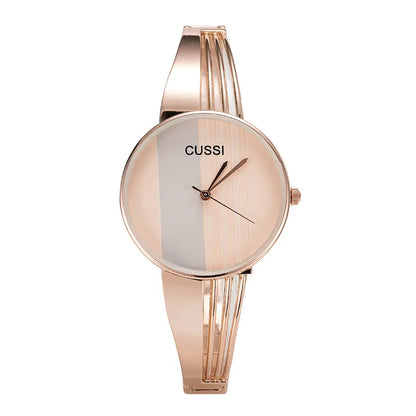 Montre femme en or rose