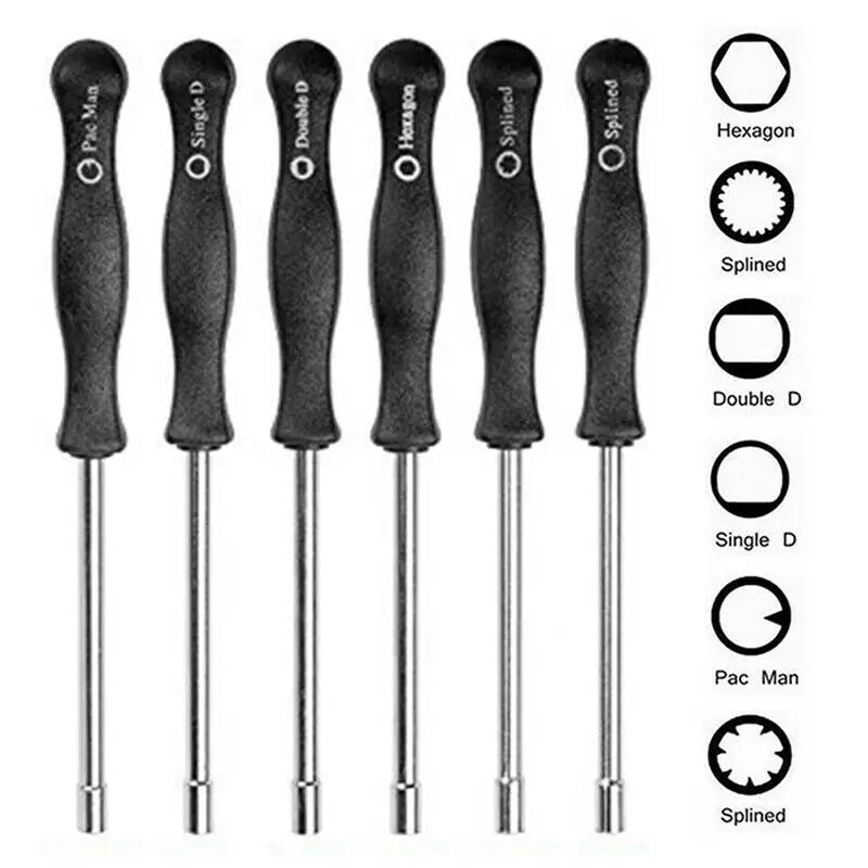 Lot de 10/6 outils de réglage de carburateur,  jeu de tournevis