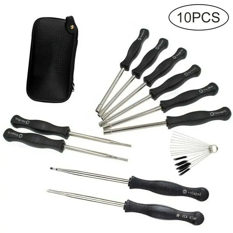 Lot de 10/6 outils de réglage de carburateur,  jeu de tournevis