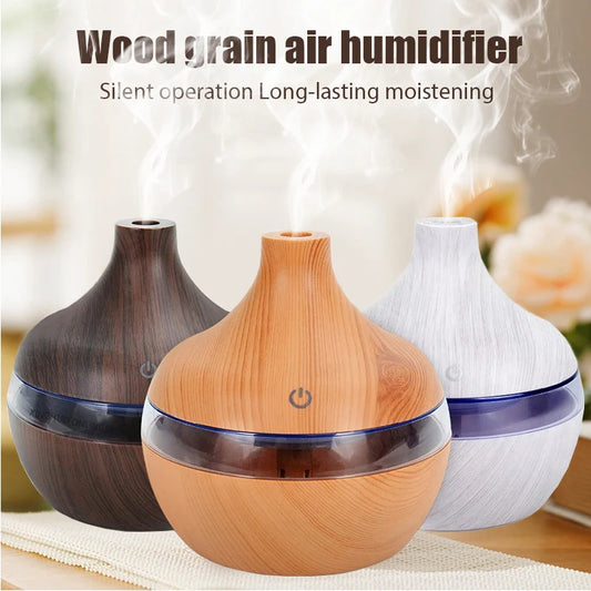 Humidificateur d'air 300 ml Diffuseur d'huiles essentielles et d'arômes