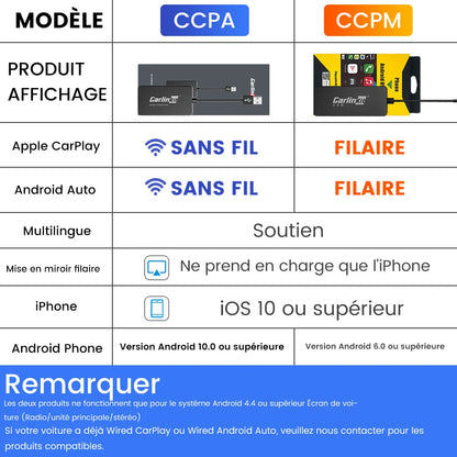 CarPlay Wireless Android Auto