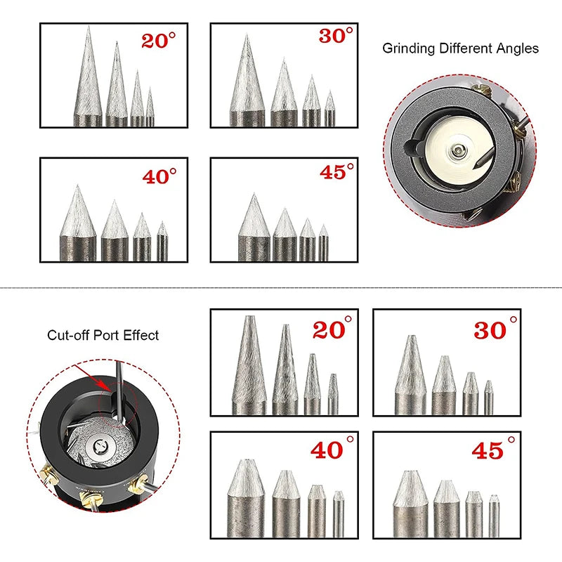 Affûteuse d'électrode en aluminium tungstène