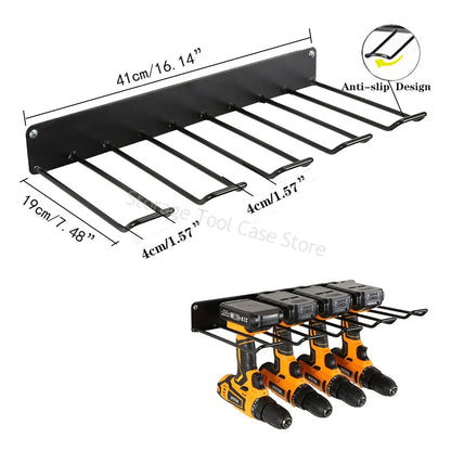 Organisateur d'outils électriques à 3 niveaux, armoire à outils murale