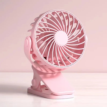 Ventilateur rechargeable rotatif à 720 °