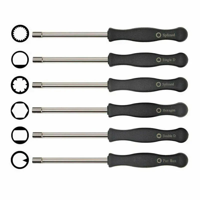 Lot de 10/6 outils de réglage de carburateur,  jeu de tournevis