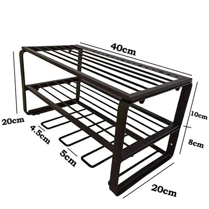 Organisateur d'outils électriques à 3 niveaux, armoire à outils murale