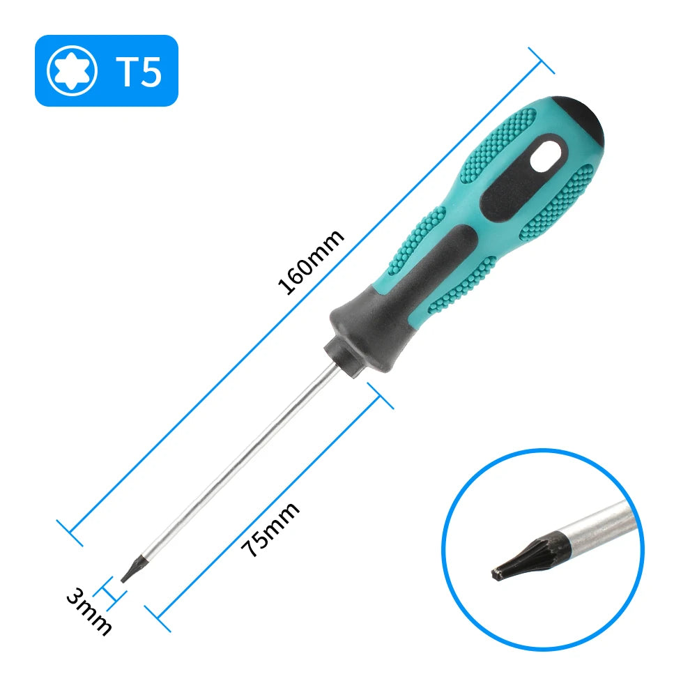 Ensemble de tournevis Torx magnétiques de précision