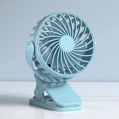 Ventilateur rechargeable rotatif à 720 °