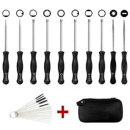 Lot de 10/6 outils de réglage de carburateur,  jeu de tournevis